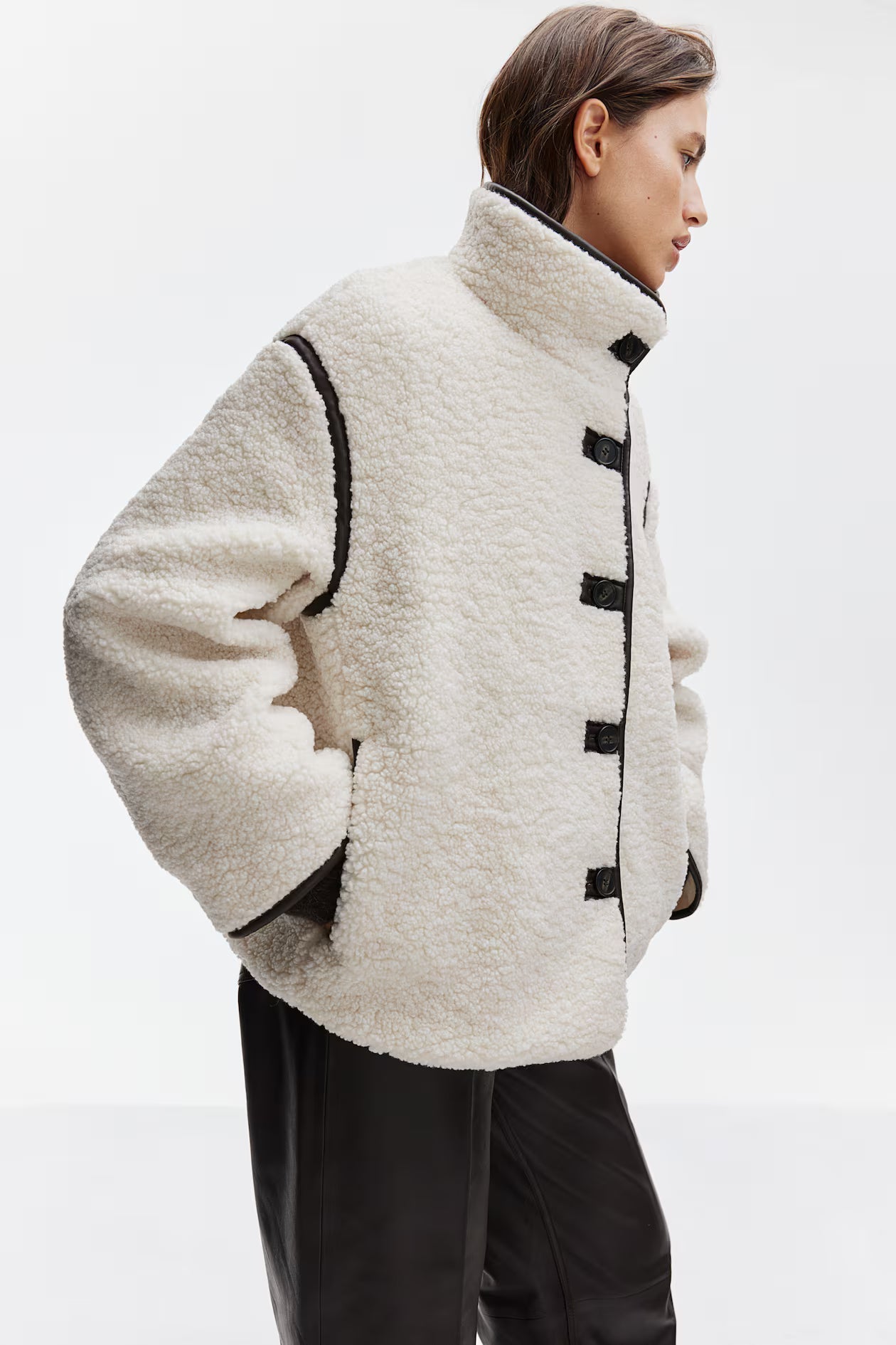 Velstine Premium Teddy Jacket – Loose Fit