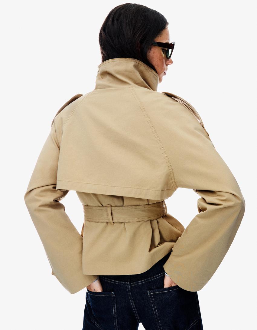 Amy Short Trench Coat