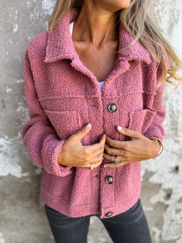 Alizée | Cosy Button-Up Jacket