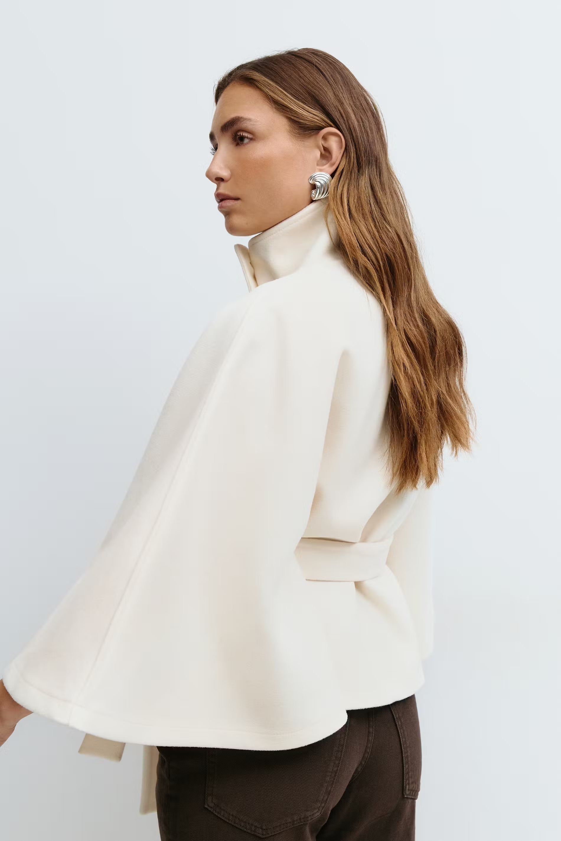 Lumia Belt Cape Jacket