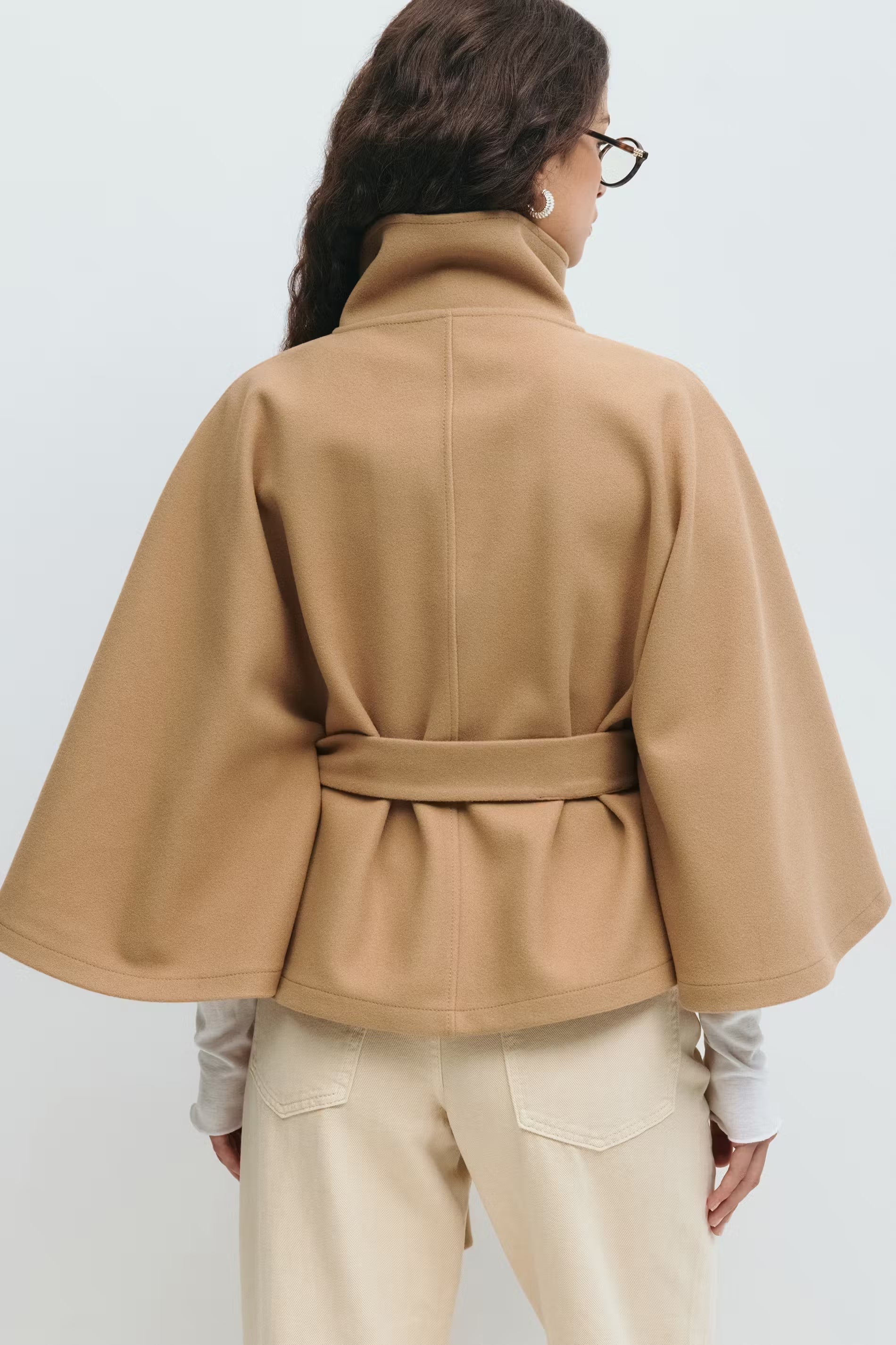 Lumia Belt Cape Jacket