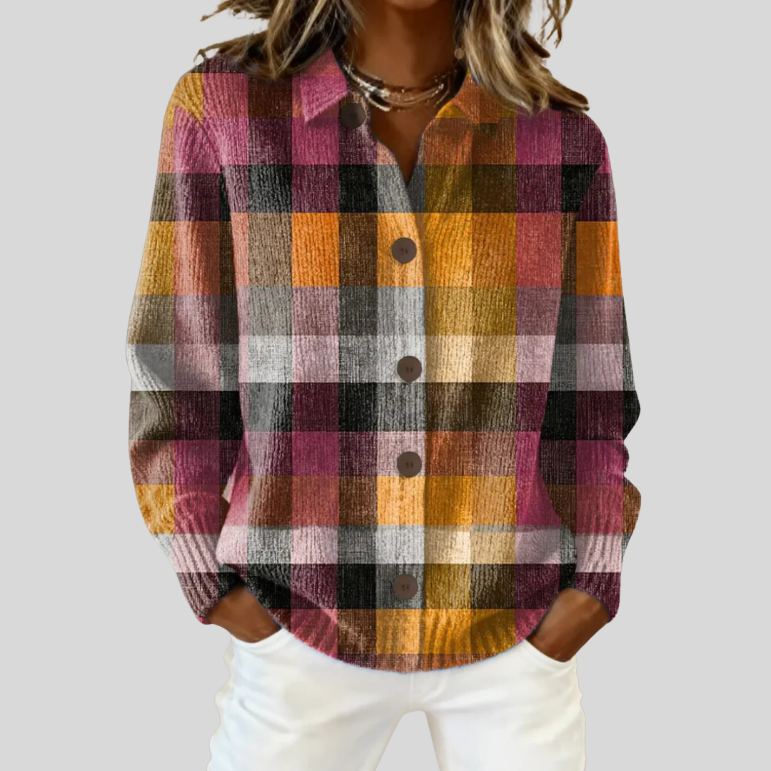 Ashleigh™ | Heritage Check Cardigan