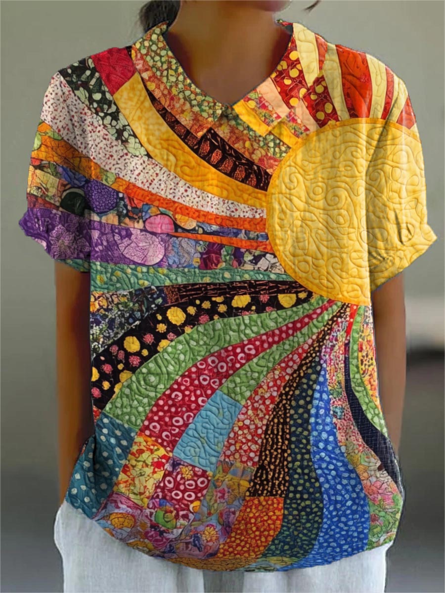 Lila | Soleil Patchwork Chemise