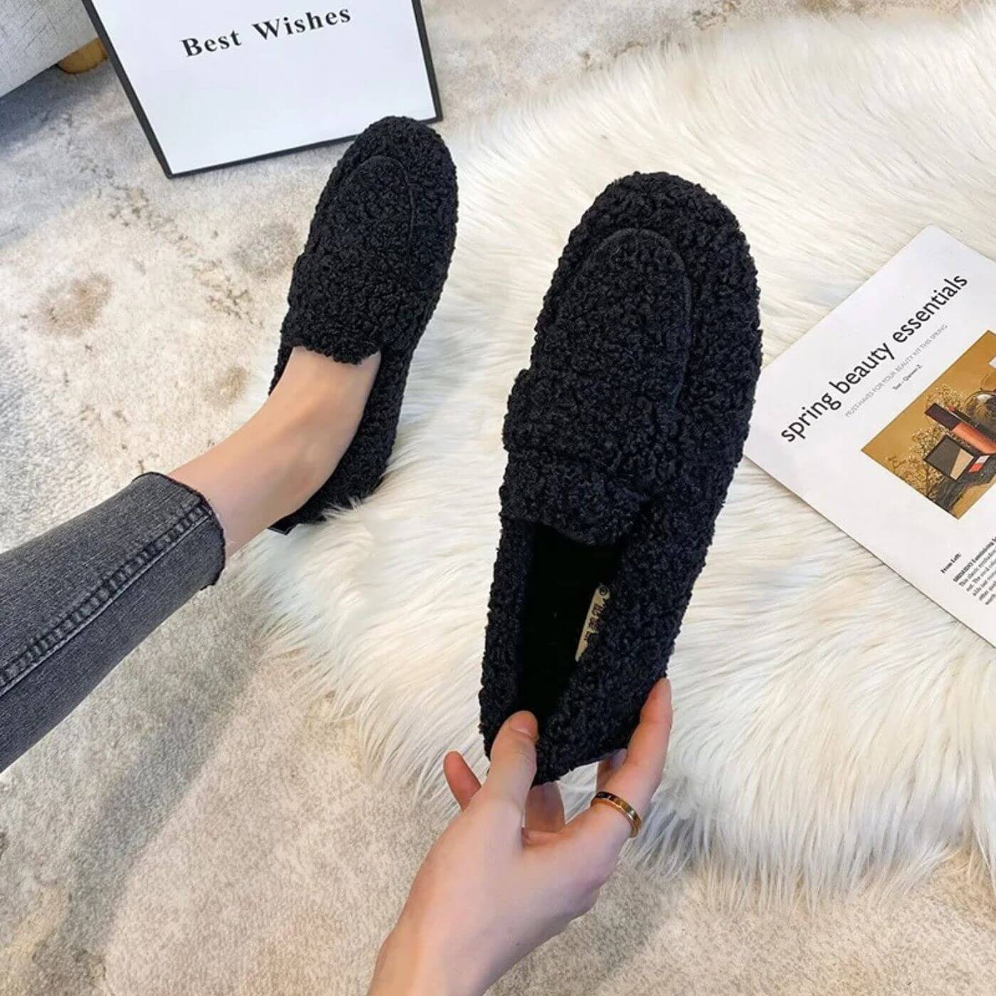 Grace - Cozy Warm Moccasins