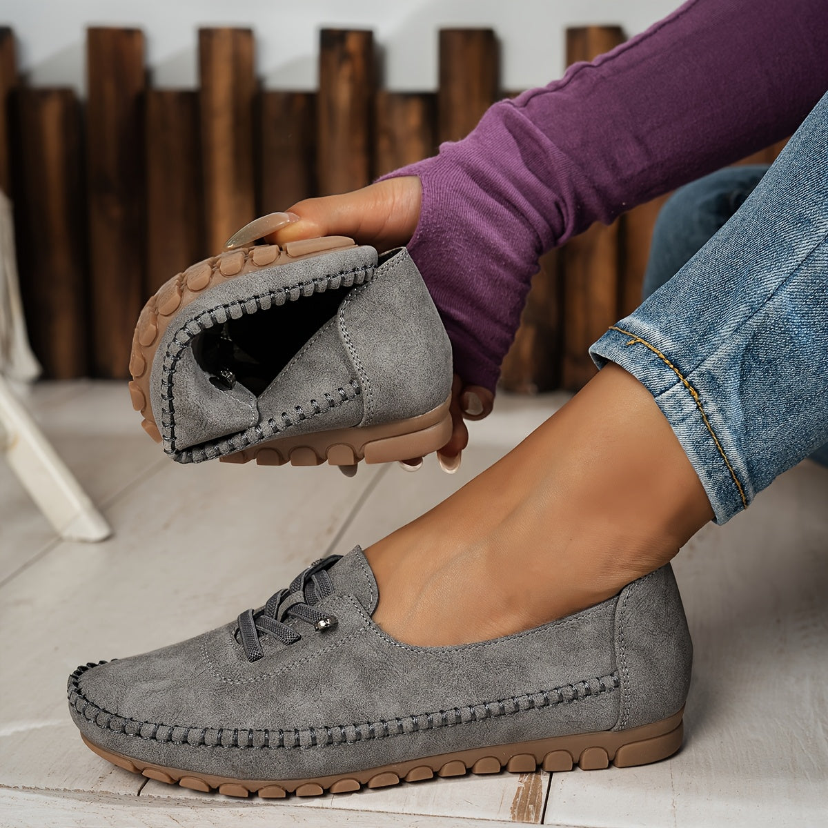 Orthelia™ – Soft loafers with full support for sensitive feet