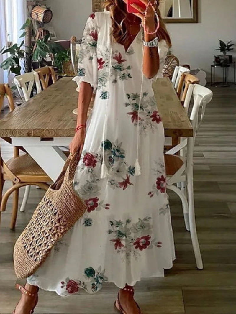 Sophia - Boho Vintage Summer Dress