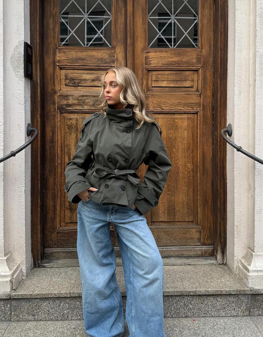Amy Short Trench Coat