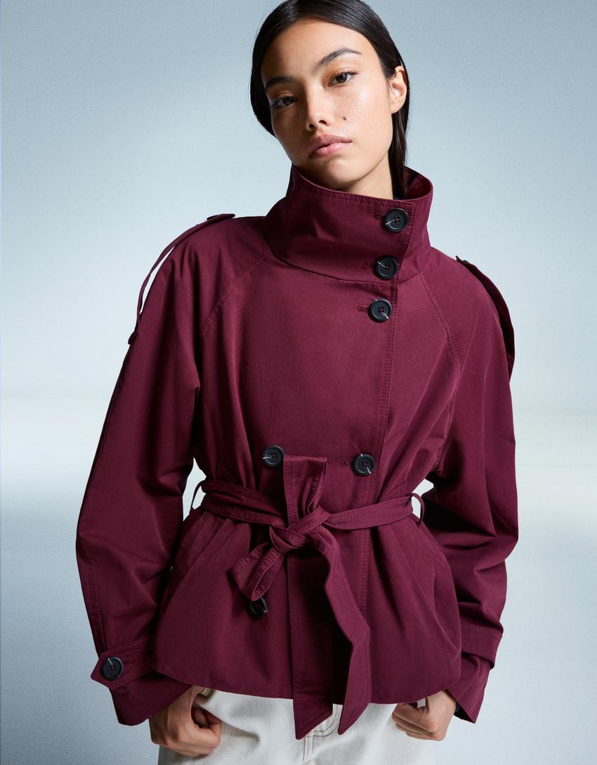 Amy Short Trench Coat