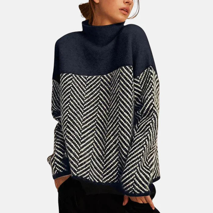 Amelique | Elegant Cotton Turtleneck