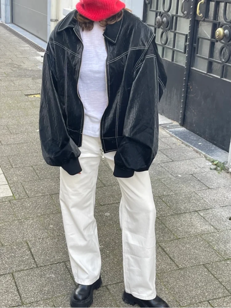 Sylvia - Cool & Stylish Leather Jacket