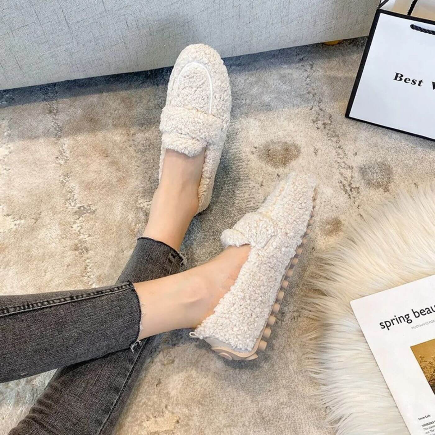 Grace - Cozy Warm Moccasins