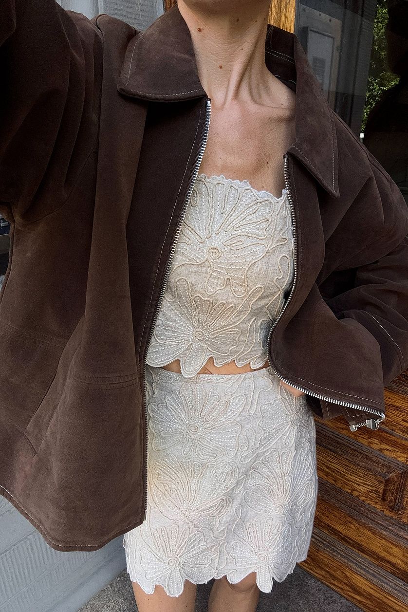 Ava Suede Jacket