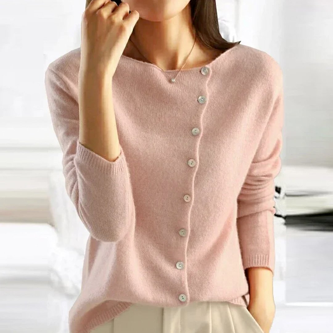 Julia - Jumper with Button Fastening