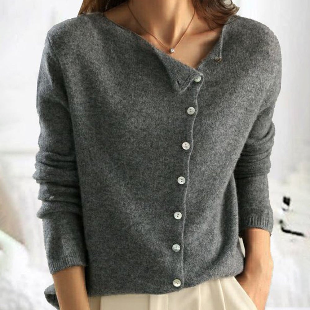 Julia - Jumper with Button Fastening