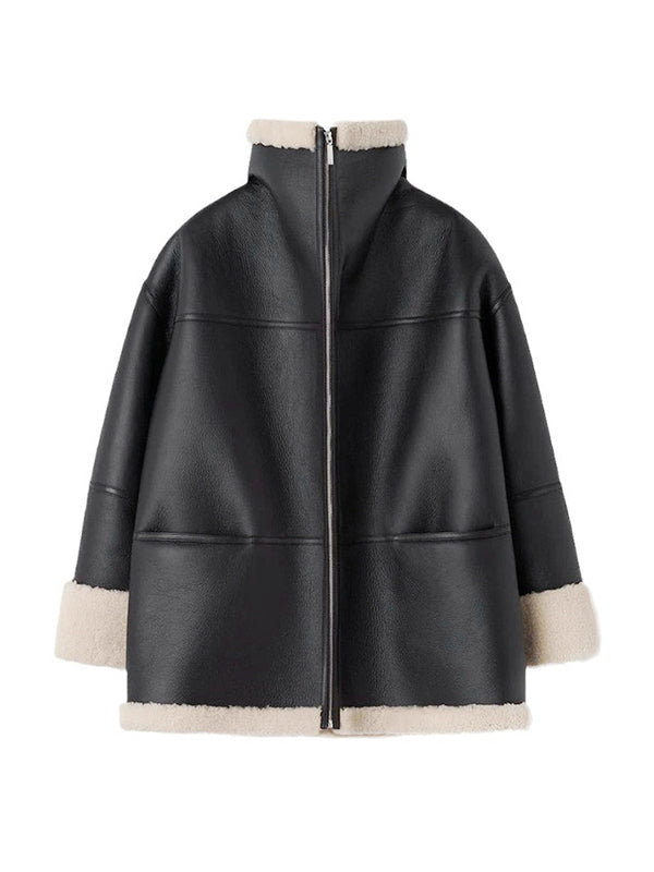 Alexandra | Warm Shearling Coat
